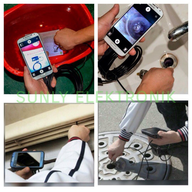 Camera mini full hd for android smartphone / Kamera endoscope original / camera pengintai serbaguna