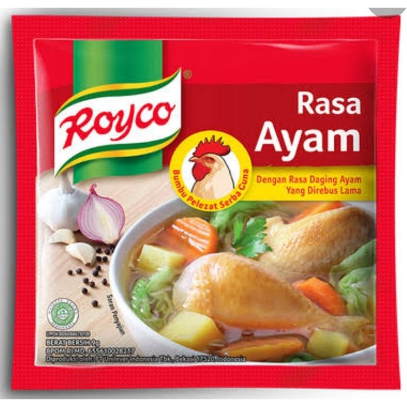 

Royco Rasa Ayam 1 lusin (12 sachet)