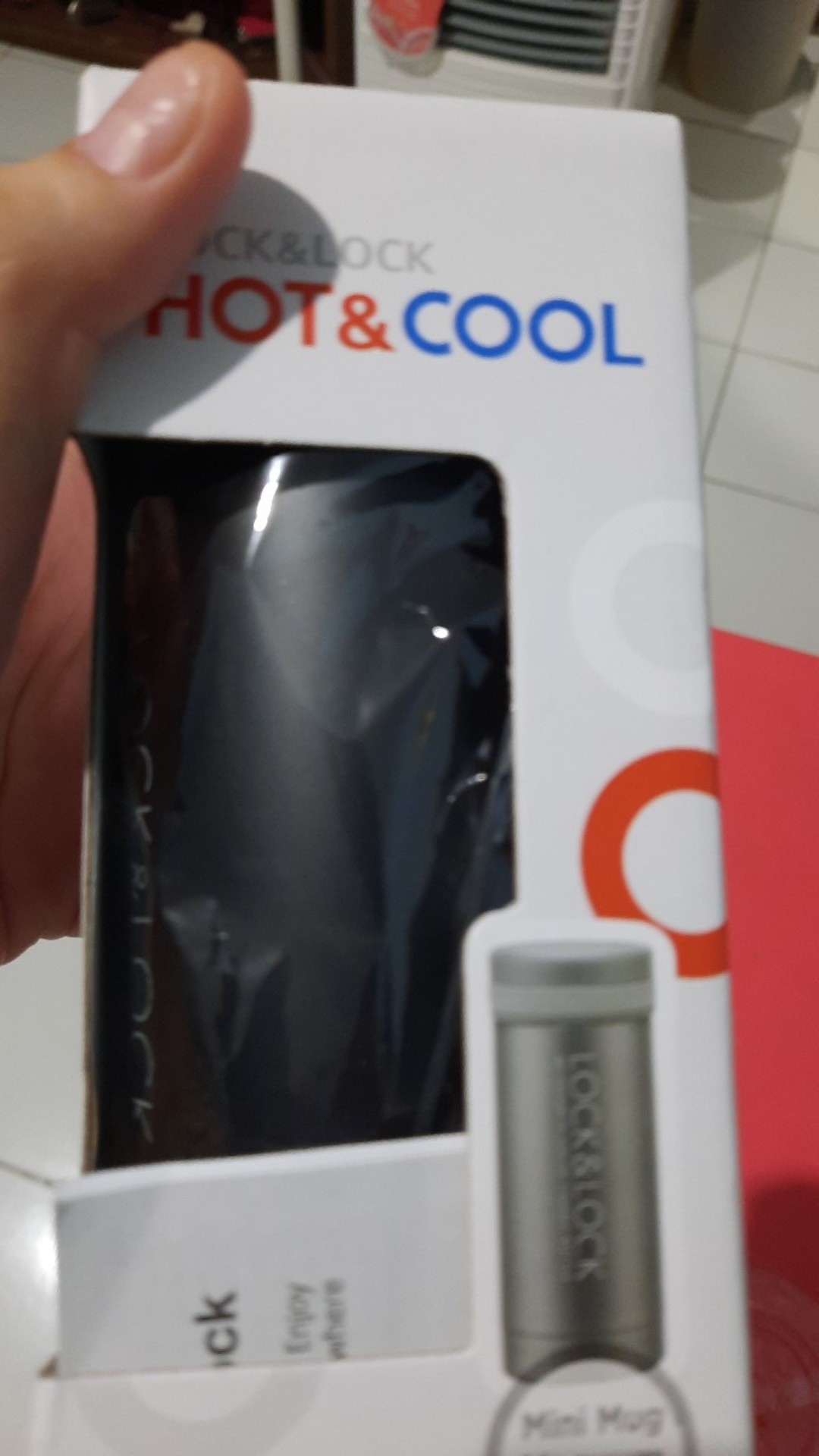 Lock & Lock Hot And Cool Tumbler Mini Mug 200ml Termos Thermos Panas Vacum Original