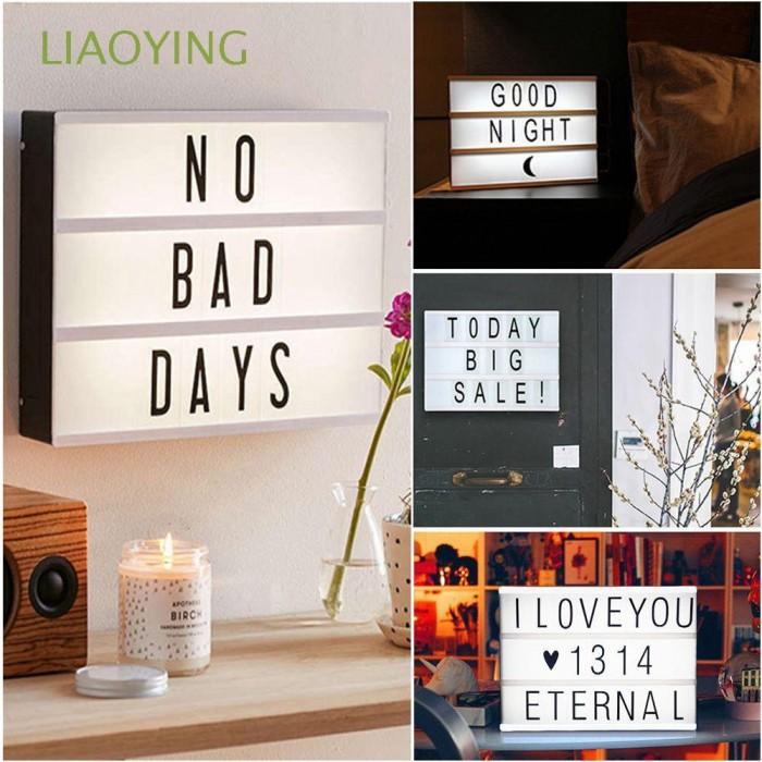 

Box File | A4 Up Sign Box Wedding Lamp Decor Lightbox Message Board Led Letter Sy