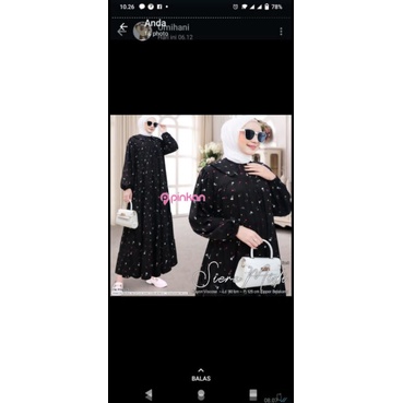 Gamis Siera midi by pinkan