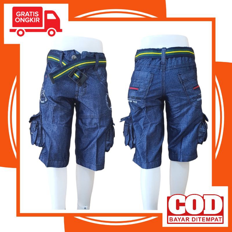  Celana  Jeans Levis  Lepis Kargo Cargo Pendek  Anak Laki laki 