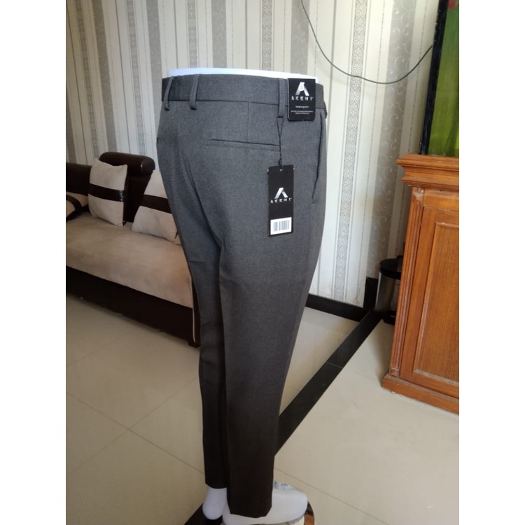 CELANA KANTOR FORMAL PRIA SLIMFIT BAHAN DASAR KAIN WOLL PREMIUM Celana kantor pria cowok panjang bahan kain formal kerja slimfit murah berkualitas