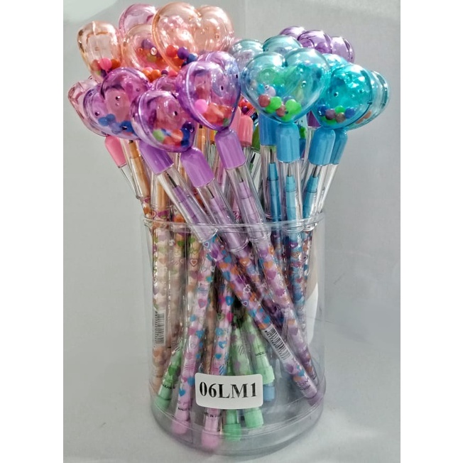 

Pencom Pencil Bic Heart + small Ball