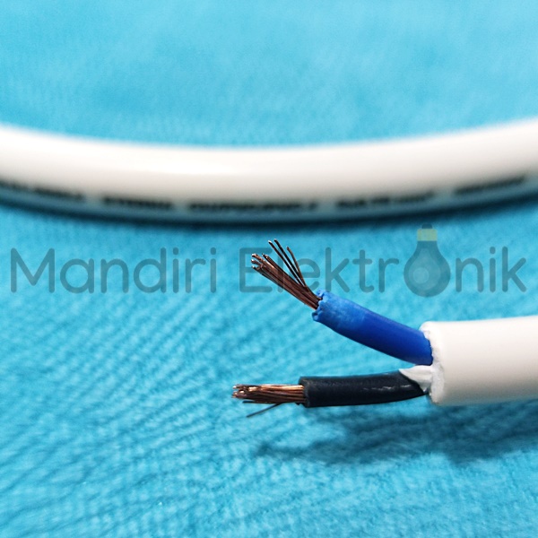 Kabel Eterna NYMHY 2x0,75 serabut per meter - Kabel Listrik Eterna Serabut Meteran 2 x 0.75