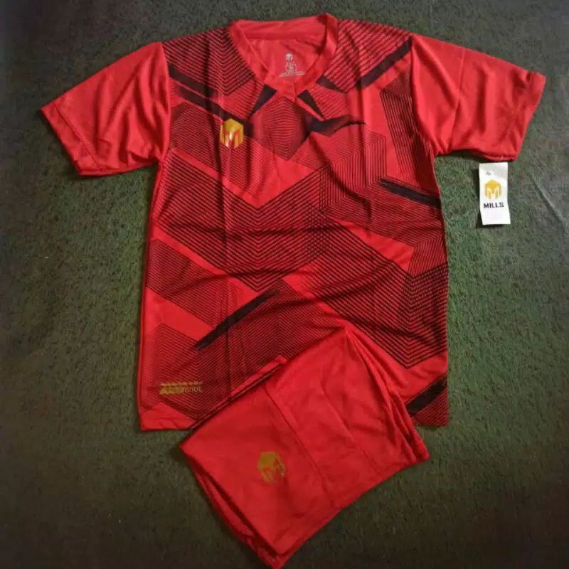 stelan jersey futsal dan sepak bola mills terbaru