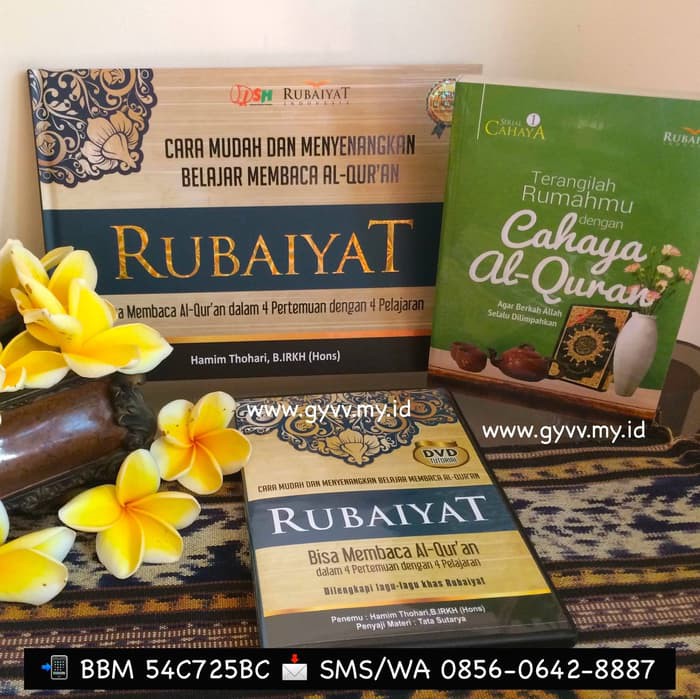 Jual Promo!!! Belajar Membaca Al Quran Buku Panduan Metode Rubaiyat ...