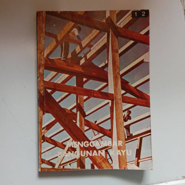 

Menggambar bangunan kayu