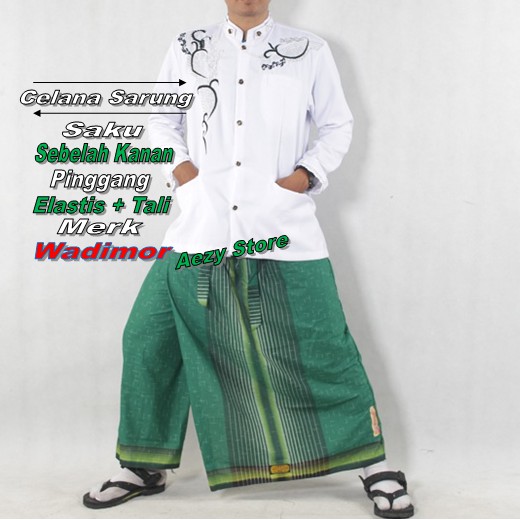 Celana Sarung Wadimor Dewasa Spesial - Sarung celana instan wadimor ORI