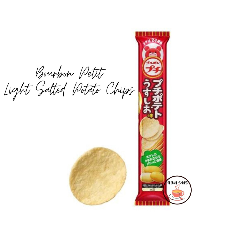 

KERIPIK - BOURBON PETIT LIGHT SALTED POTATO CHIPS