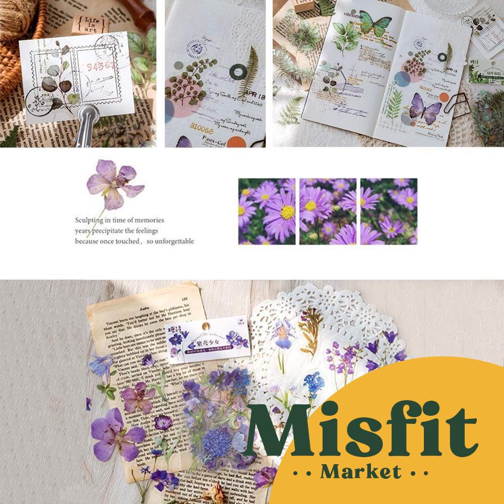 

Candy Poetry PET Stickers Flower Series (40 pcs)