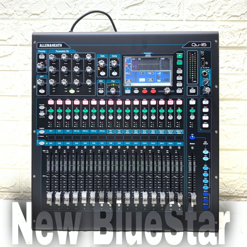 Mixer Audio Allen Heath QU 16 Original Digital Mixer Allen Heath 16 Channel