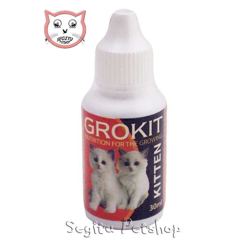 Vitamin Anak Kucing Kecil Kitten Grokit
