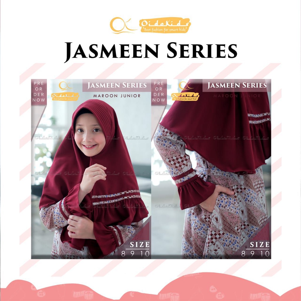 Gamis anak Jasmeen Junior Oidokids