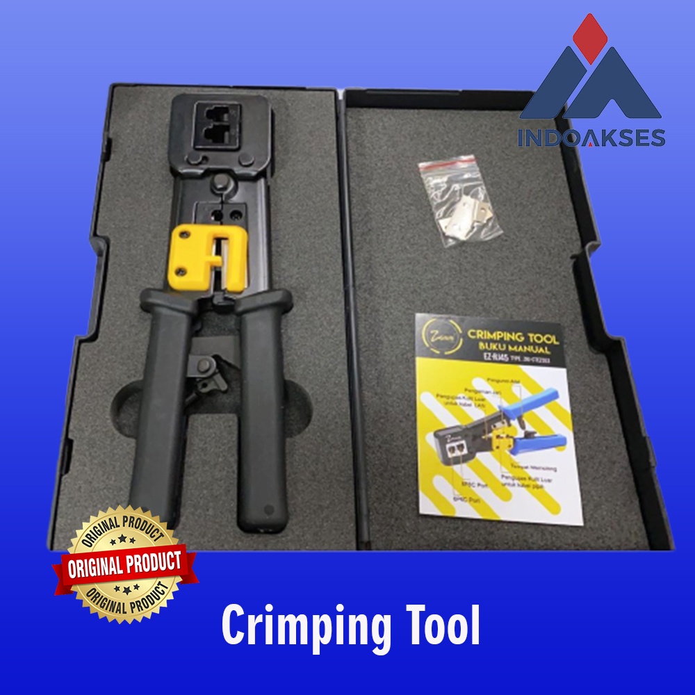 Tang Krimping Zimm Link EZ-RJ45 Crimping Tool ZRJ-CTEZ553