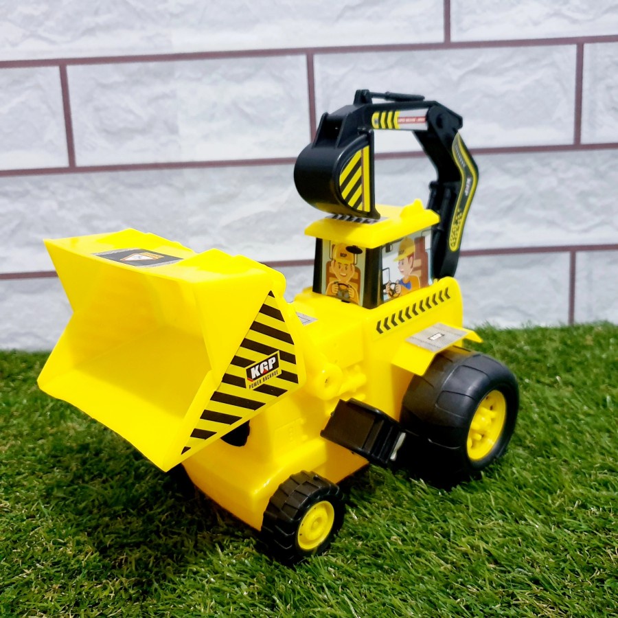 MAINAN MOBIL KONTRUKSI BULDOZER ANAK EDUKATIF - MAINAN KADO ANAK