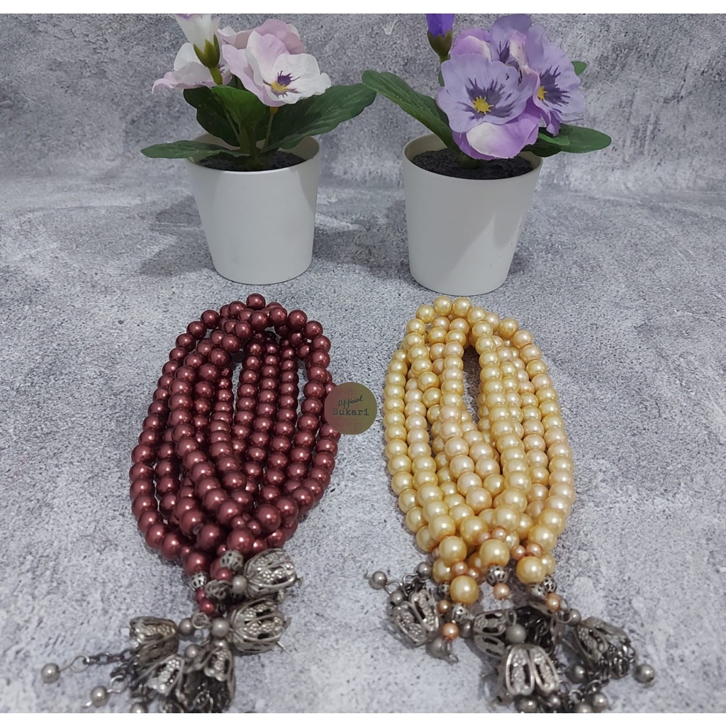 Tasbih Mutiara / Tasbih Mewah Mutiara 33 Butir