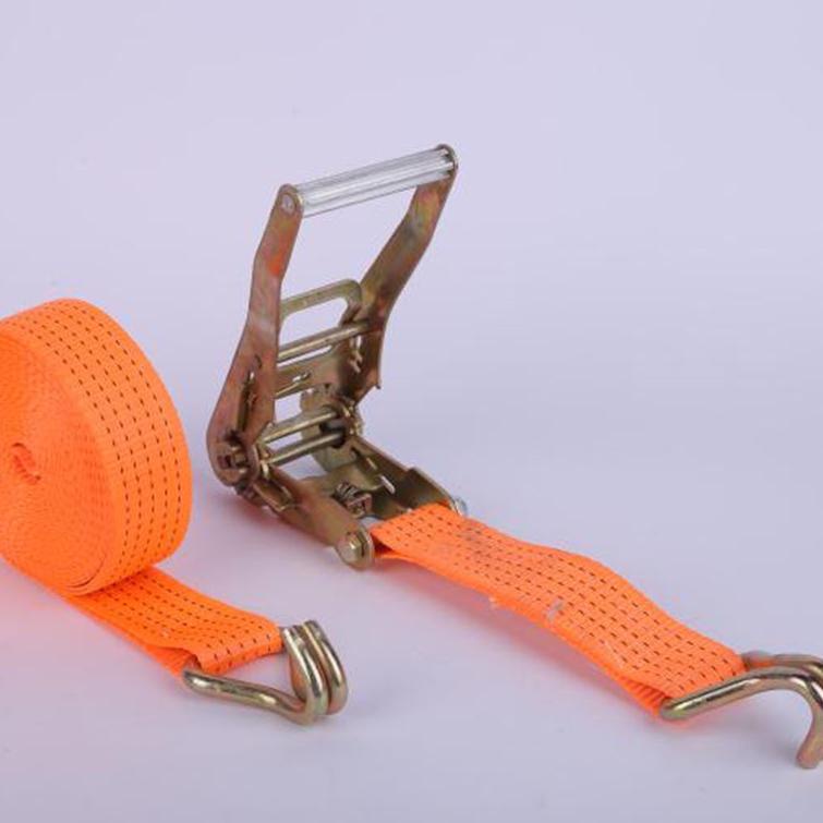 J6Y7 rachet tie n/8-10 meter Trek belt /10 ton tali sound/tali ng/Track webbing cargo lashing 5CM*8m