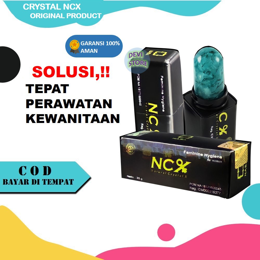 Ncx nasa crystal x kristal perawatan kewanitaan miss v perapat vagina