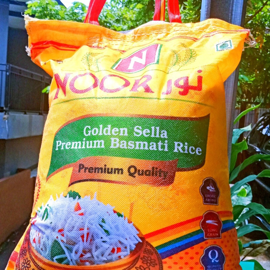 

beras basmati noor golden sella 1kg di plastik