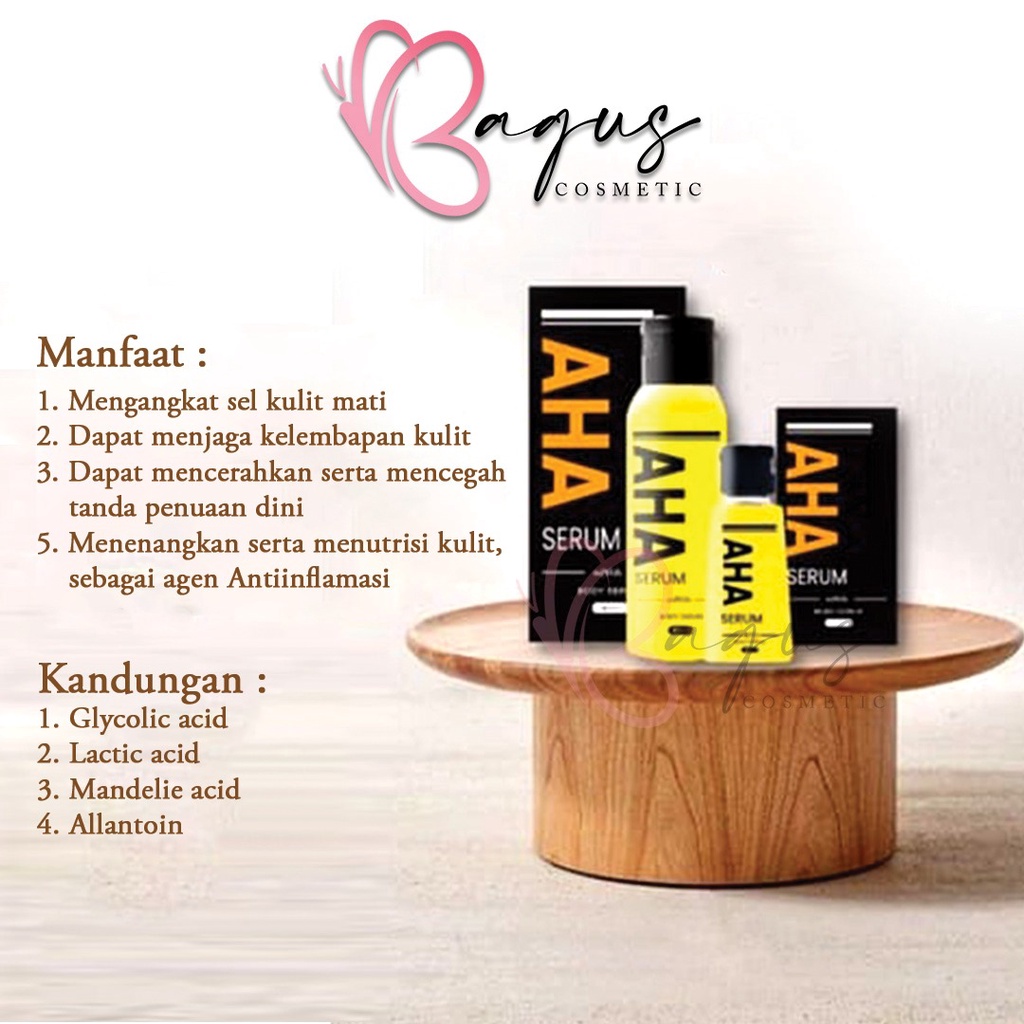 ⭐BAGUS⭐AHA BODY SERUM BY N203R 30ML/100ML | Body Serum | Serum Badan | Pemutih Badan | Body Lotion | Brightening Soap