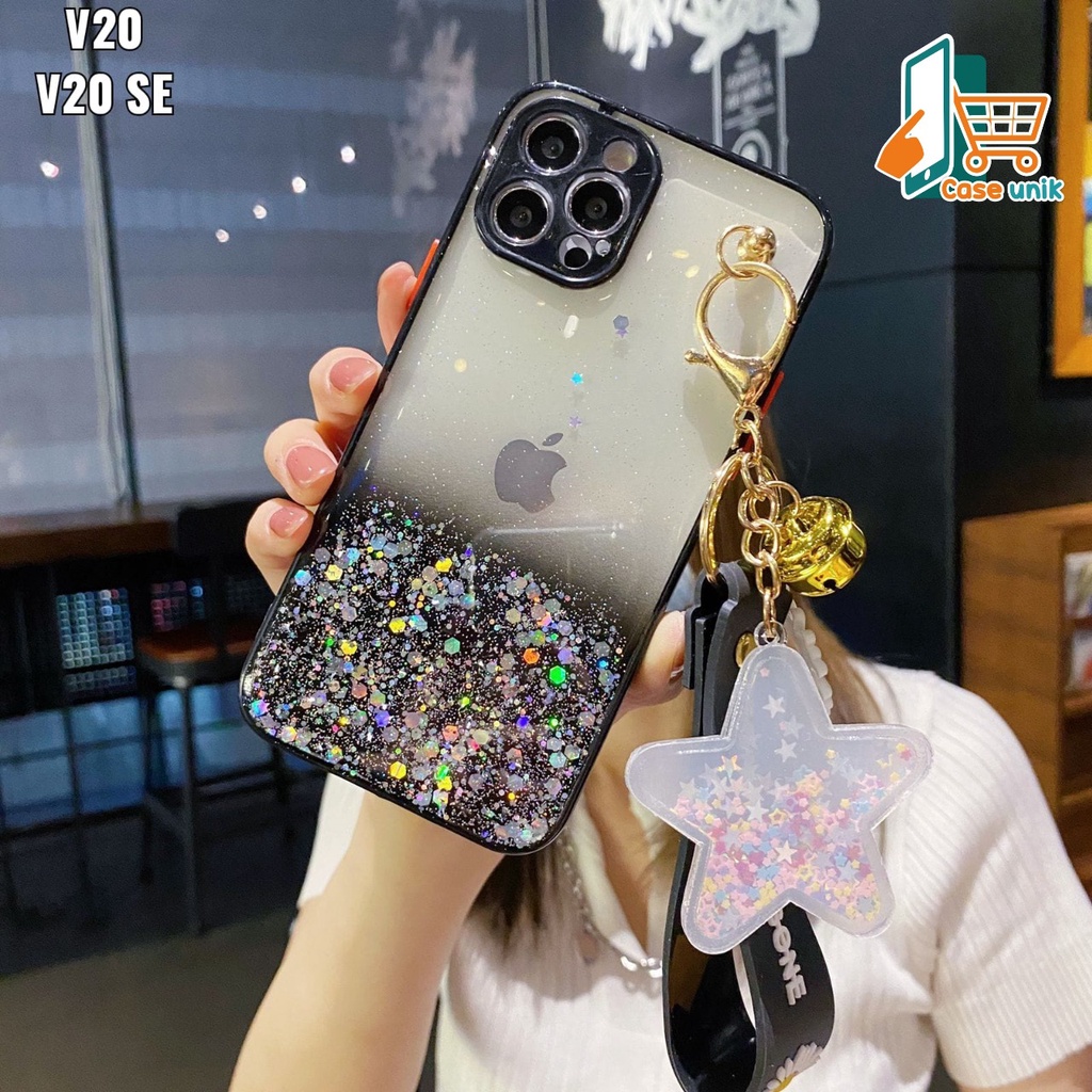 Y014 SOFTCASE FUZE GLITTER PELINDUNG KAMERA VIVO V20 V20 SE CS4101