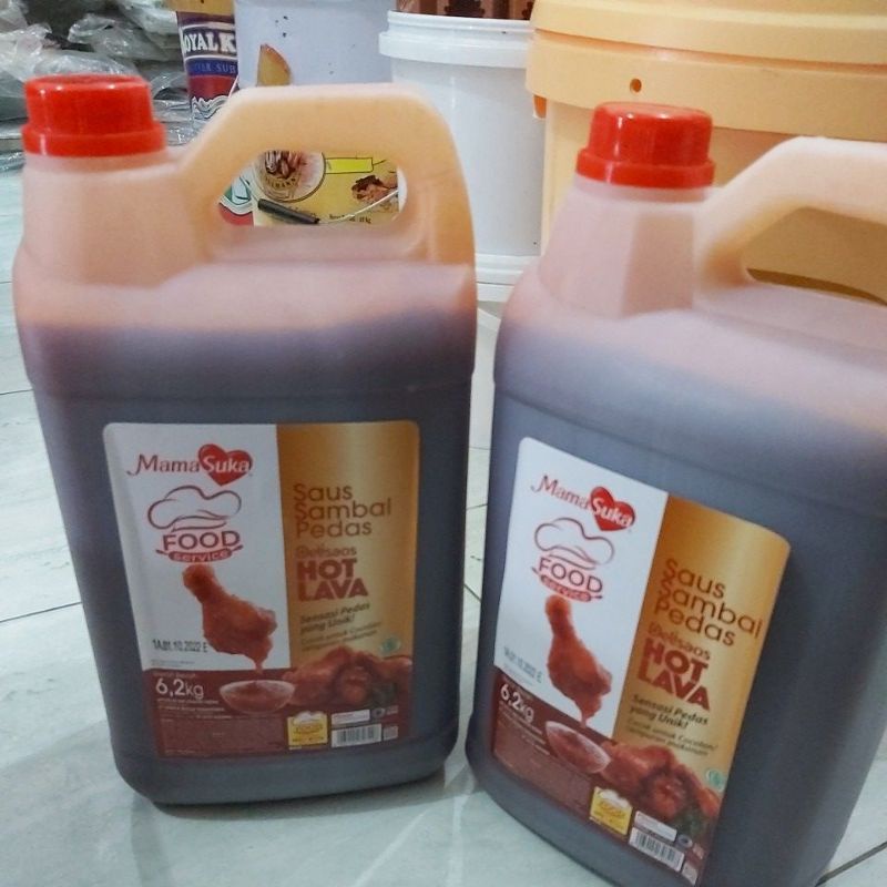 

saus Hot Lava mamasuka 6,2kg