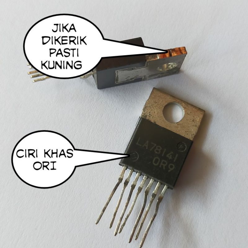 IC vertikal LA78141 Orginal IC pertikal tv Polytron slim