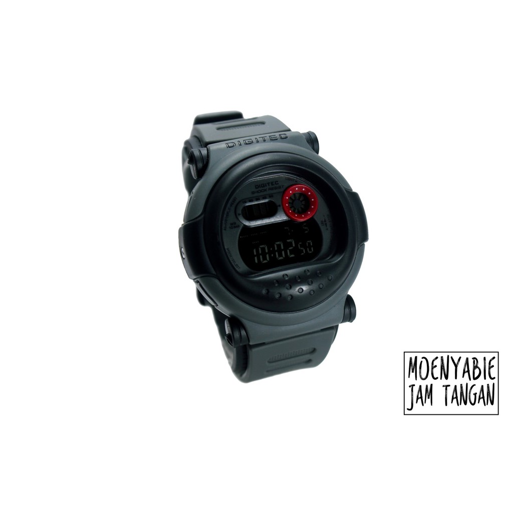 Jam Tangan Anti Air Original Digitec DG 2101T Grey