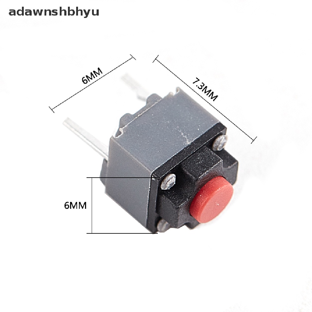 Adawnshbhyu 10Pcs Kailh Tombol Mute 6*6*7.3 Saklar Silent Tombol Mouse Wireless Micro Switch