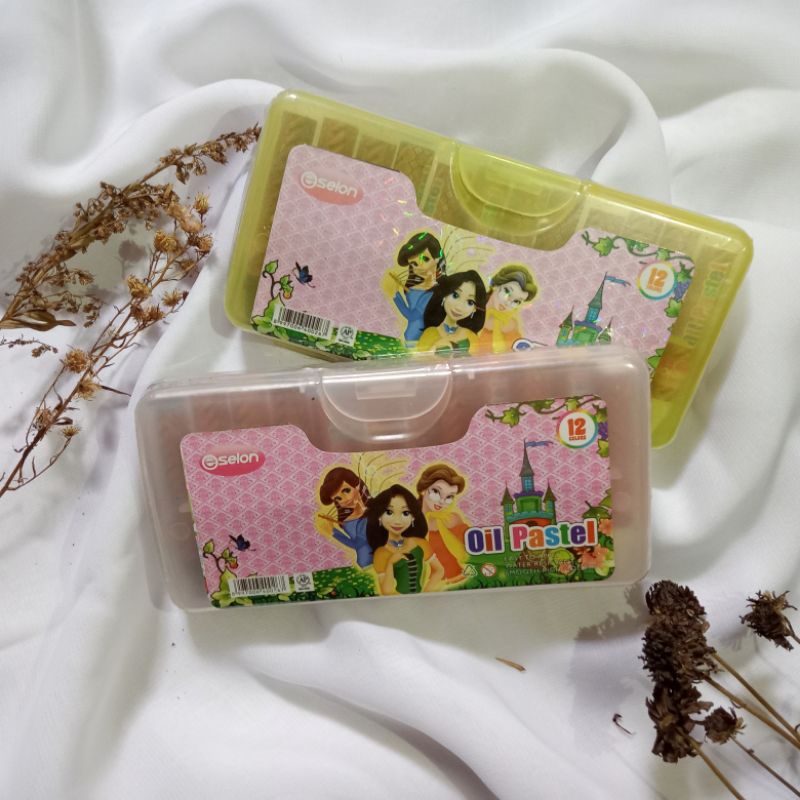 

[CUCI GUDANG] Crayon ESELON 12 Warna / Oil Pastel / Crayon Murah DISKON BESAR!! JUAL RUGI