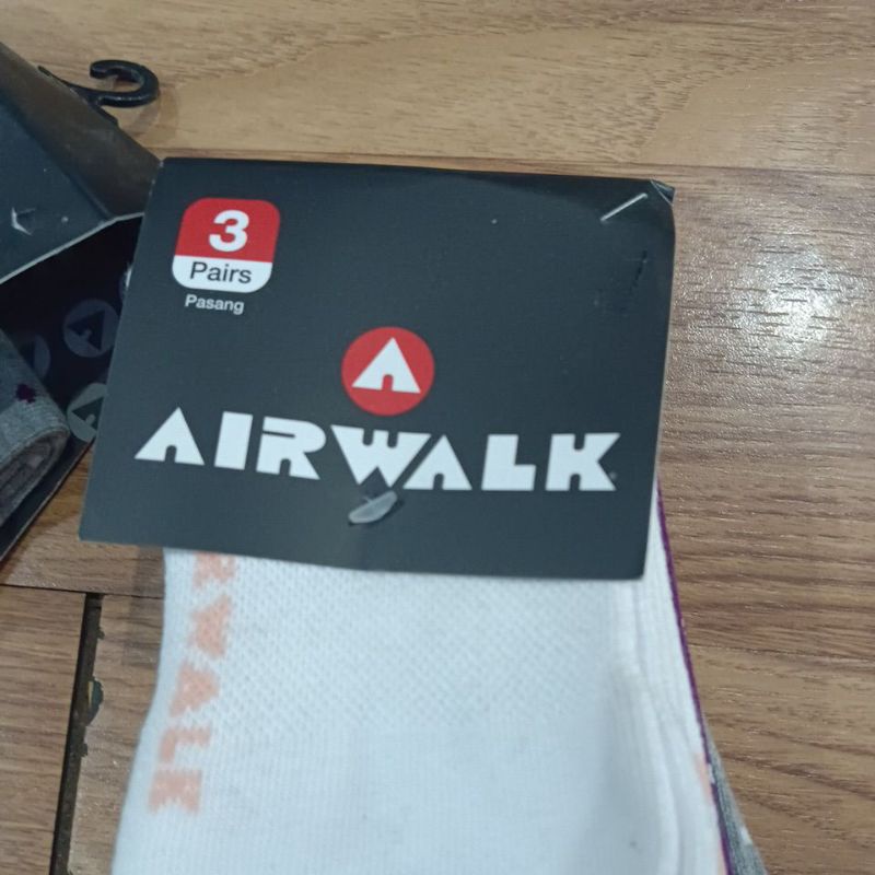 kaos kaki airwalk 3 pairs aiwlqt21084m