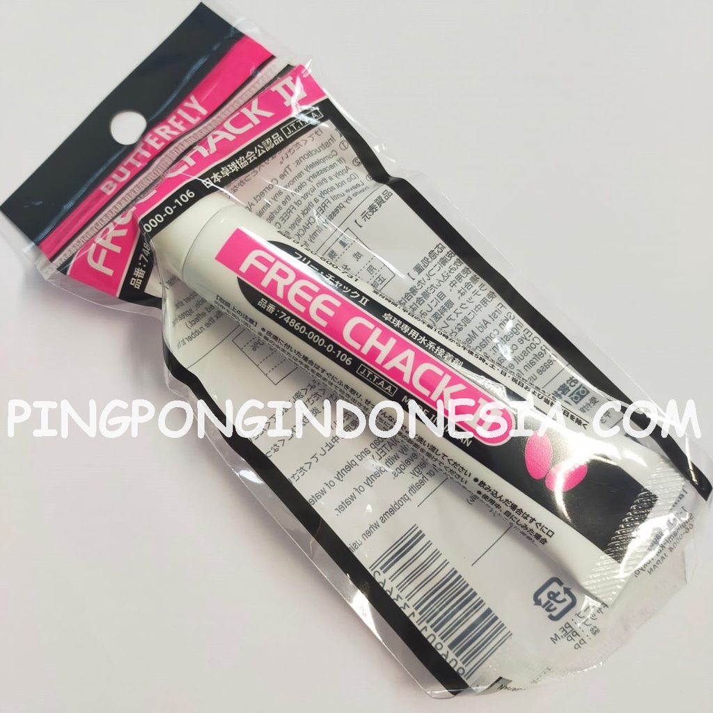 Butterfly Free Chack II 20ml - Lem Air Pingpong WBG Water Based Glue