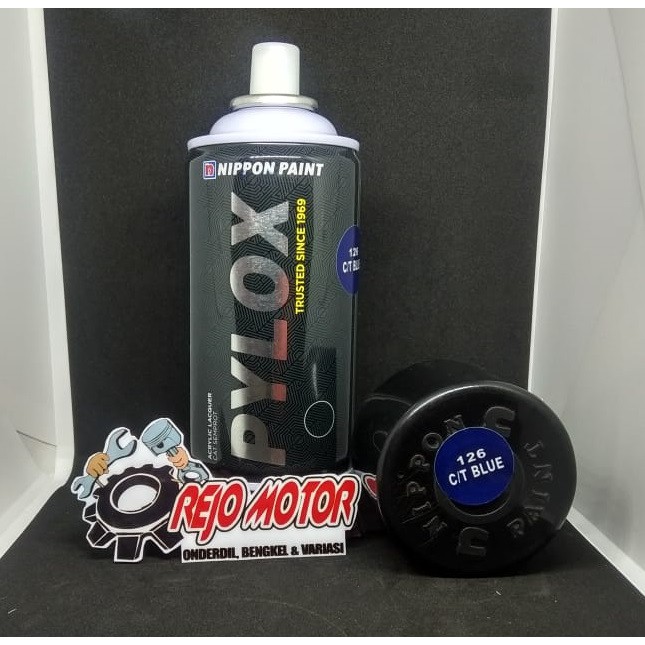 

PILOX/PYLOX /SOLID COLOURS & METALLIC COLOURS/ 126 CT BLUE / ANTI BAKAR ORIGINAL NIPPON