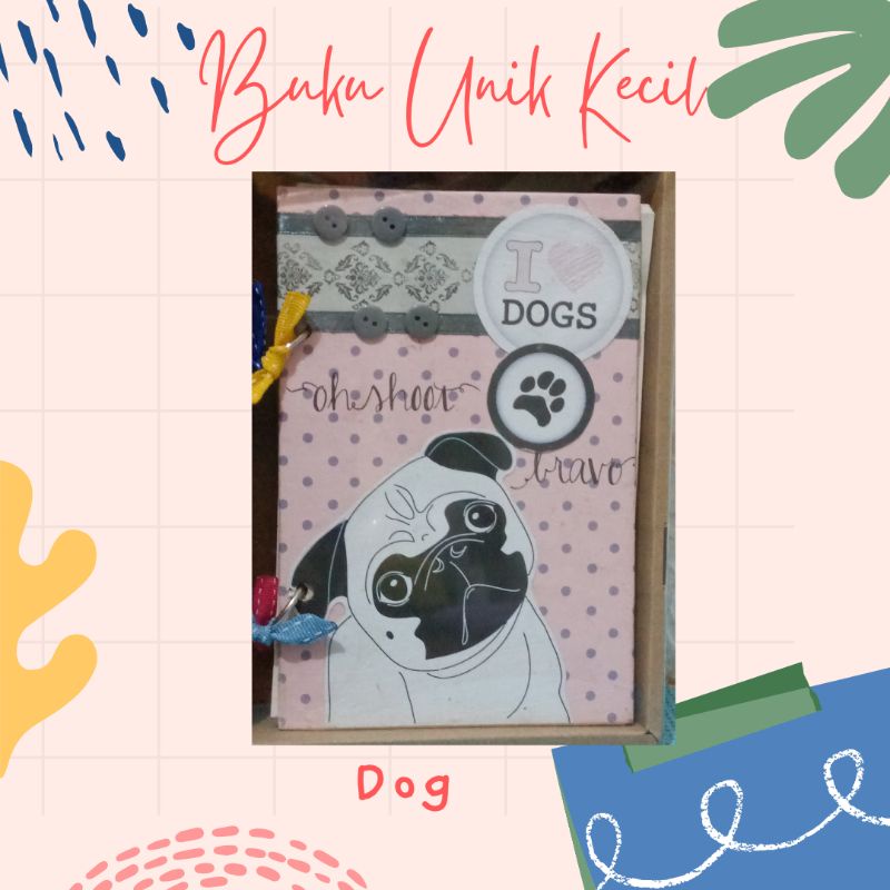 

buku unik lucu note Book Polos Kreatif kado hand made