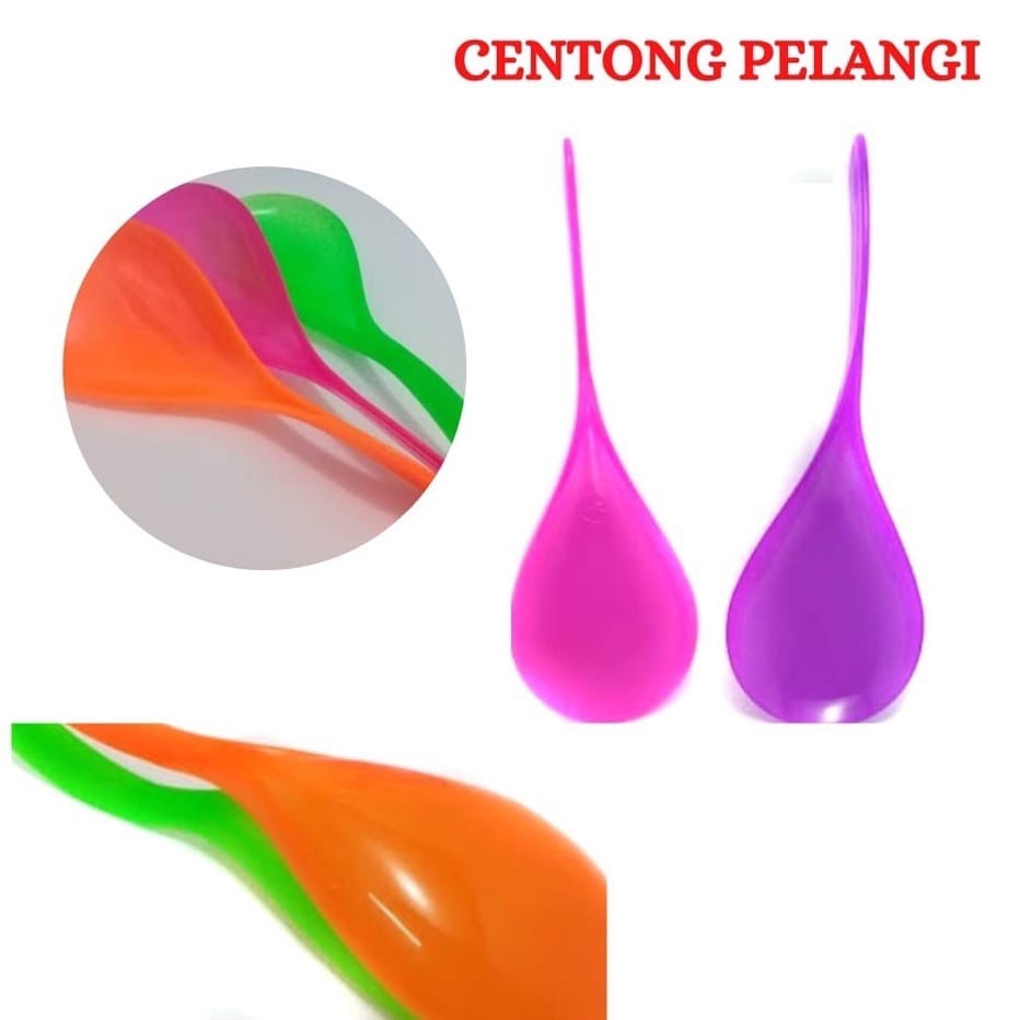 centong sendok nasi / centong warna warni /promo centong nasi