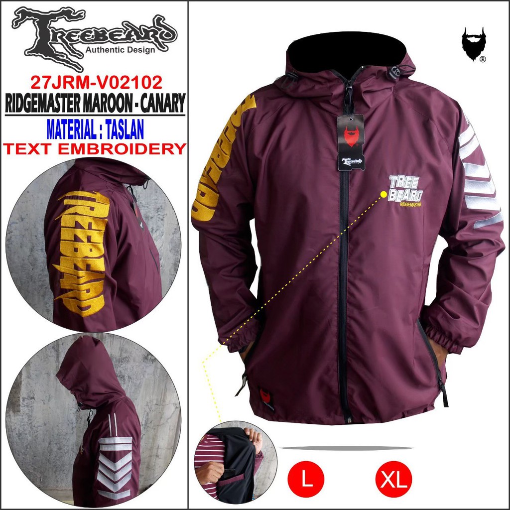 [ BISA COD ]JAKET OUTDOOR PRIA STROMLINE AUTHENTIC TREEBEARD