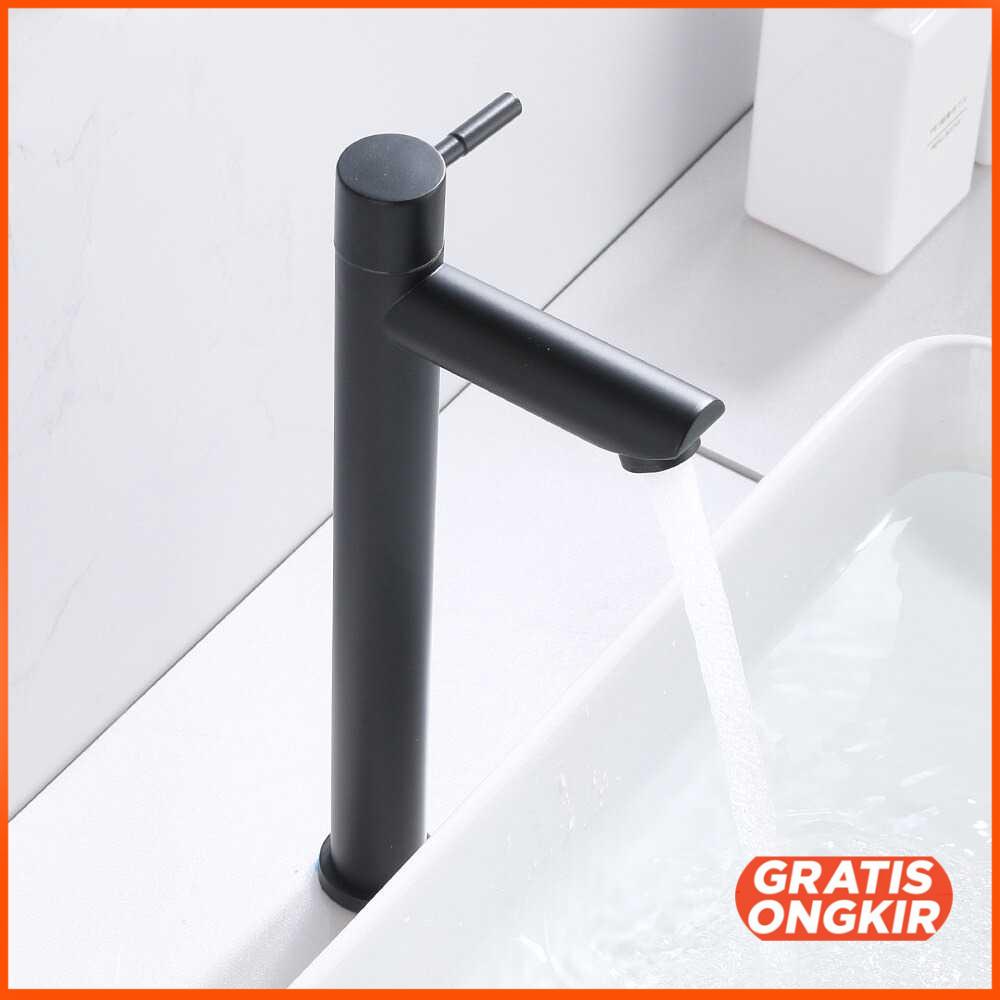 Keran Air Bathroom Single Cold Faucet Stainless Steel WB1132