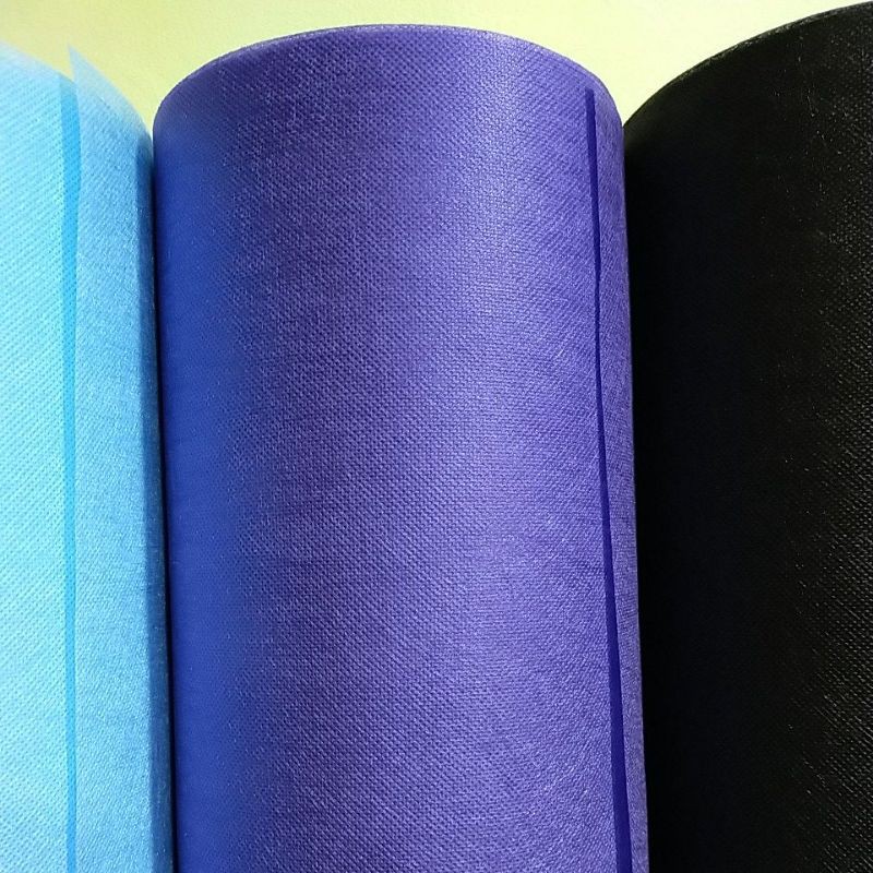 Tissue Kertas /Tissue furing/ Kain Hand Bouquet/ Spunbond gsm mix /kain furing/kain spunbond per meter-Ungu Tua 75gsm