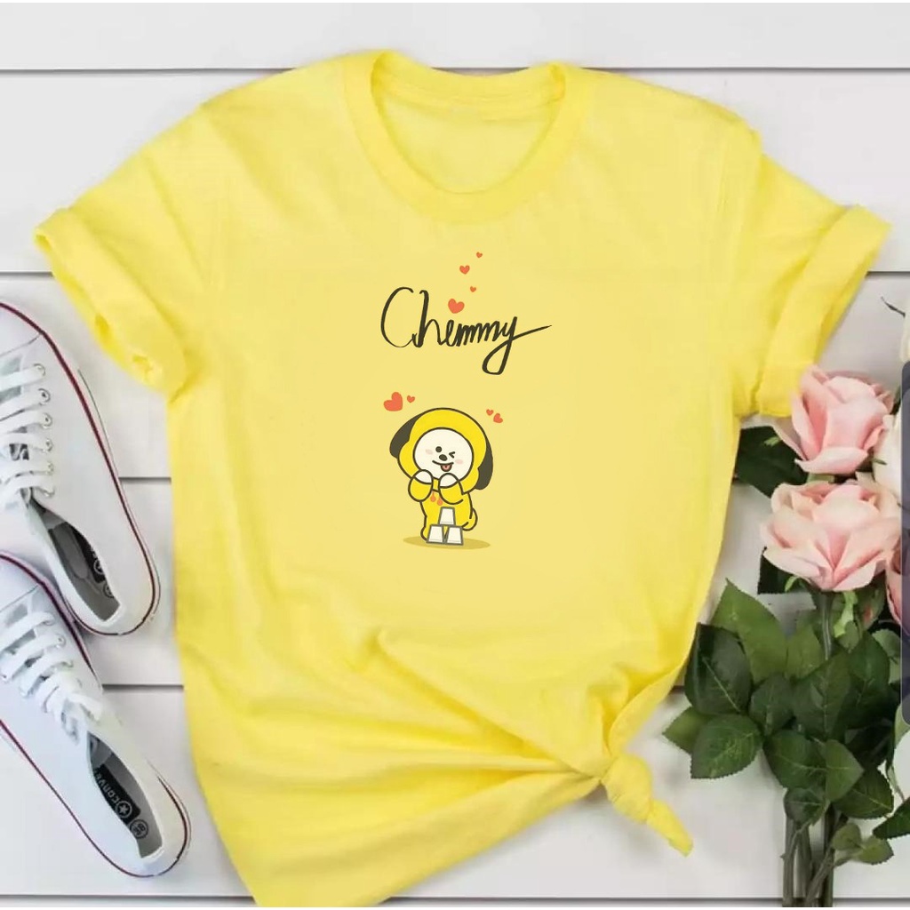 MYSTIQUE.ID - BAJU KAOS BT21 LUCU DAN AESTHETIC