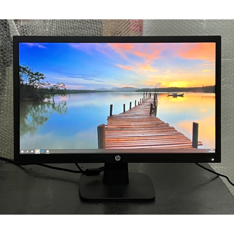 LED Monitor Komputer HP P22V G4 Full HD Layar 22inch Wide Second