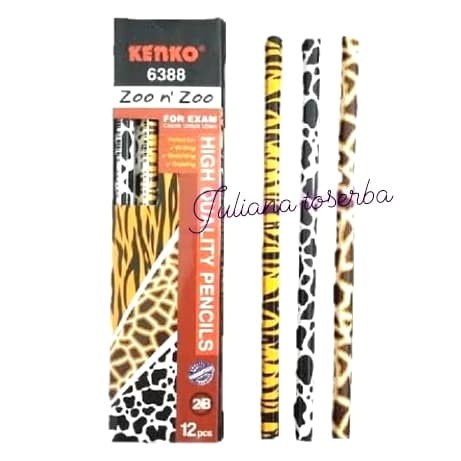 

Bagus Pensil 2B 6388 Zoo N Zoo Motif Animal Cute Exam GradeKenko Hot Sale