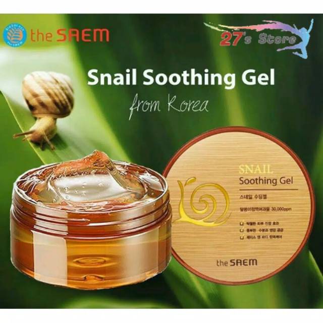 THE SAEM Snail Soothing Gel 300ml