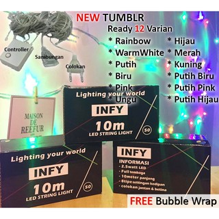 SATU ALAT JAKARTA LAMPU  TUMBLR  INFY XERON  10 METER BOX 