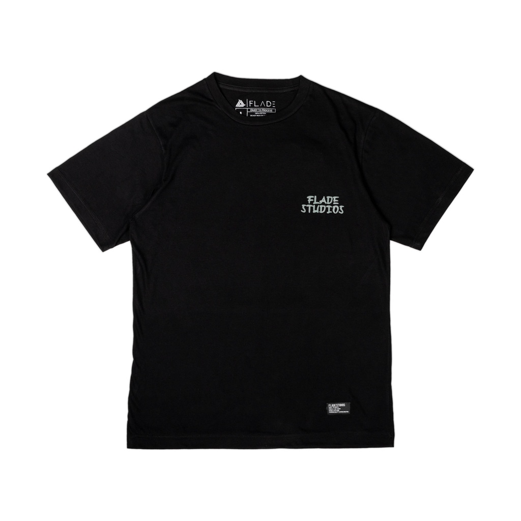 

ID FLADE STUDIOS - FLADE T-SHIRT - ZILLA - KAOS HITAM