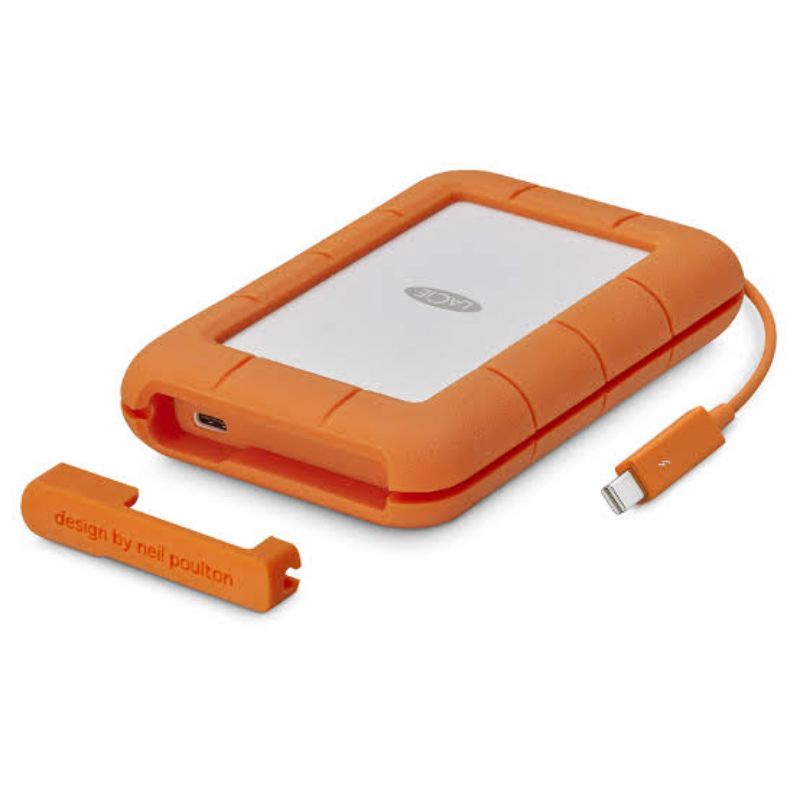 LACIE RUGGED 1TB USB C THUNDERBOLT