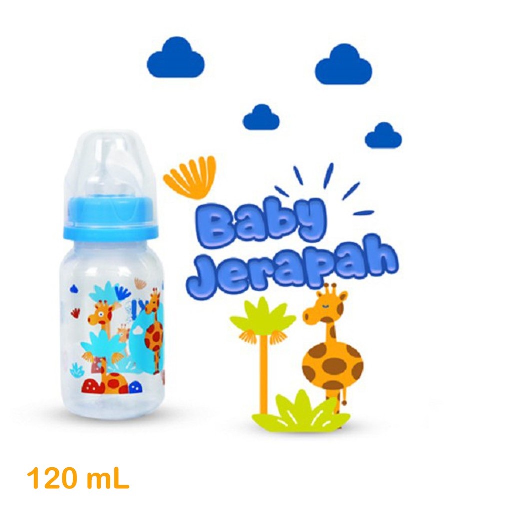 BABY HUKI Baby Bottle Animal Series 60 mL 120 mL 240 mL botol dot minum susu bayi HALAL (VIC)