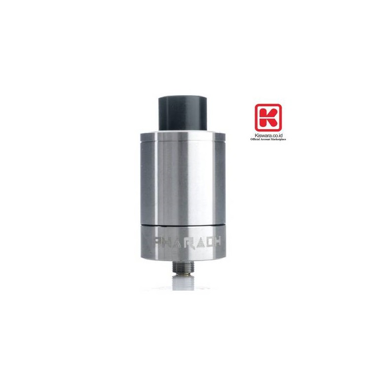 Pharaoh Dripper 25 RDA Atomizer - SILVER [Clone] KiswaraBandung