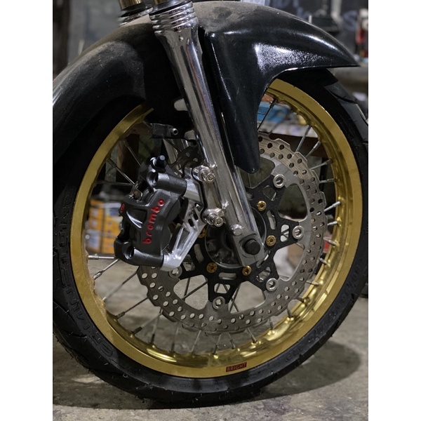 kaliper brembo copy m50 set breket cnc