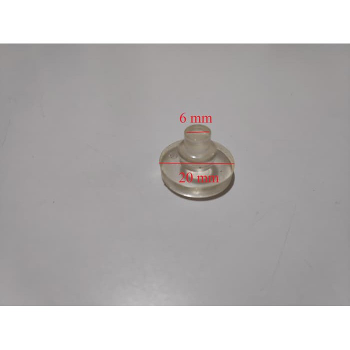 KOP GANJAL MEJA KACA KARET BENING